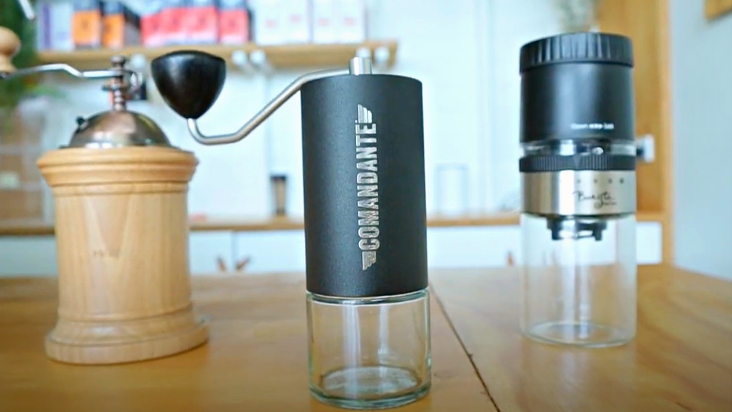 Manual coffee grinder comandante deals