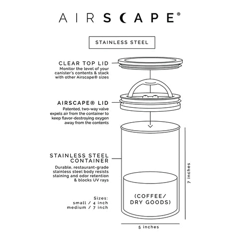 Airscape Coffee Container