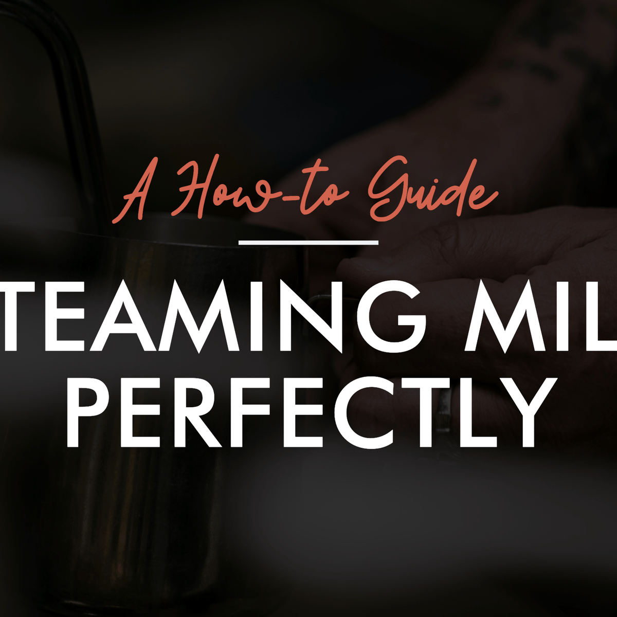 How To Perfectly Steam Milk, Hints & Tips