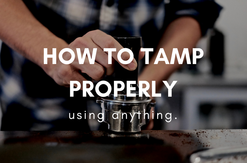 How to tamp properly (using anything)