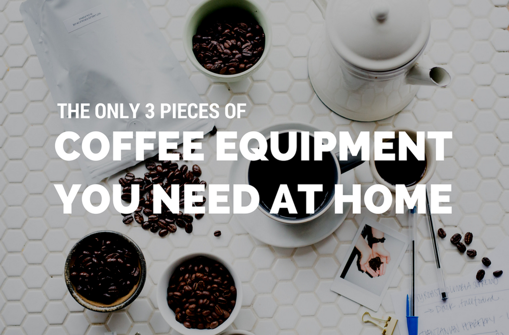 Equipment Needed in Coffee Making